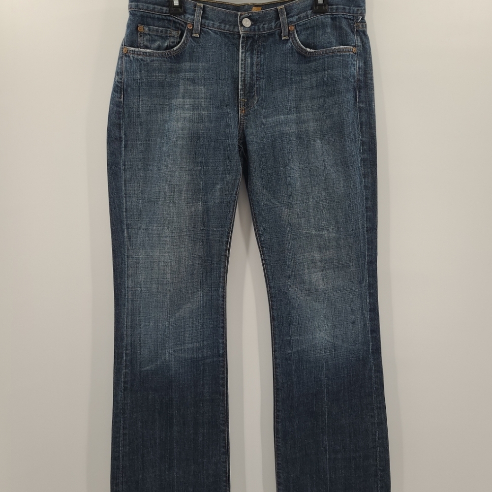 7 For All Mankind Mens Long Bootcut Jeans Size 34x32